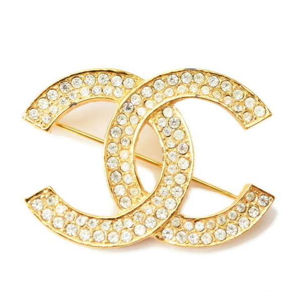 CHANEL Gold Brooch - Picture 1 of 5